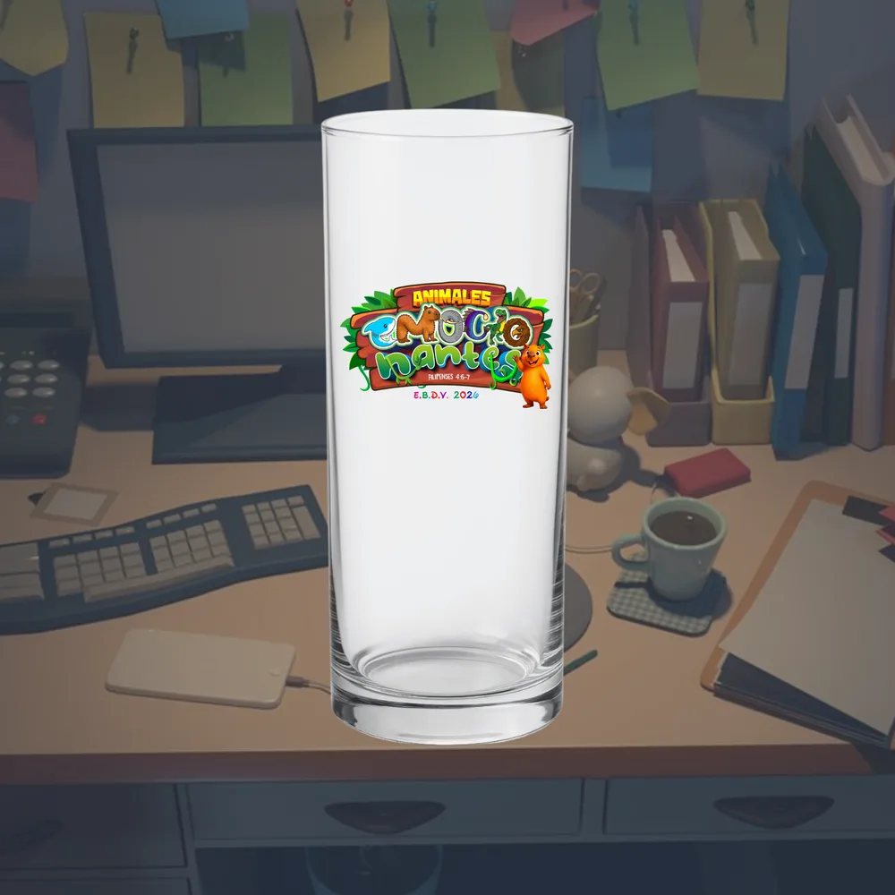 Vaso de Cristal Cubero — vista 1